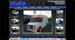 Desktop Screenshot of doabamotors.net