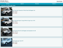 Tablet Screenshot of doabamotors.net